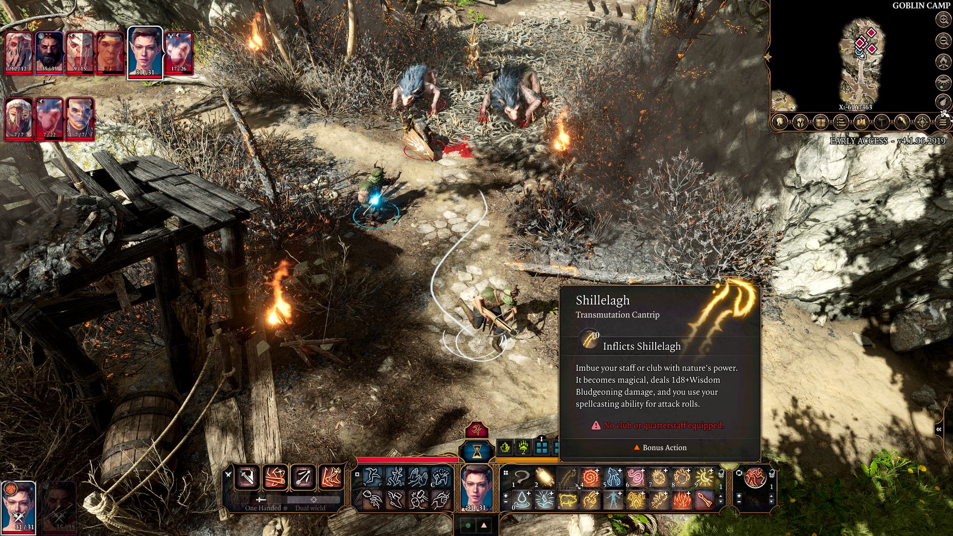 Baldur's Gate 3 Shillelagh: Unleashing the Power of Nature in Combat