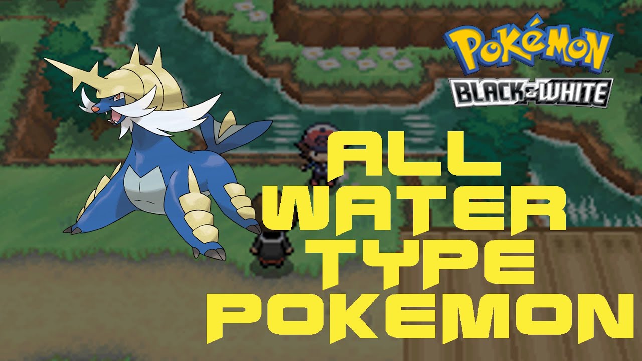 Discover the Best Water Pokémon in Pokémon White 2: A Complete Guide