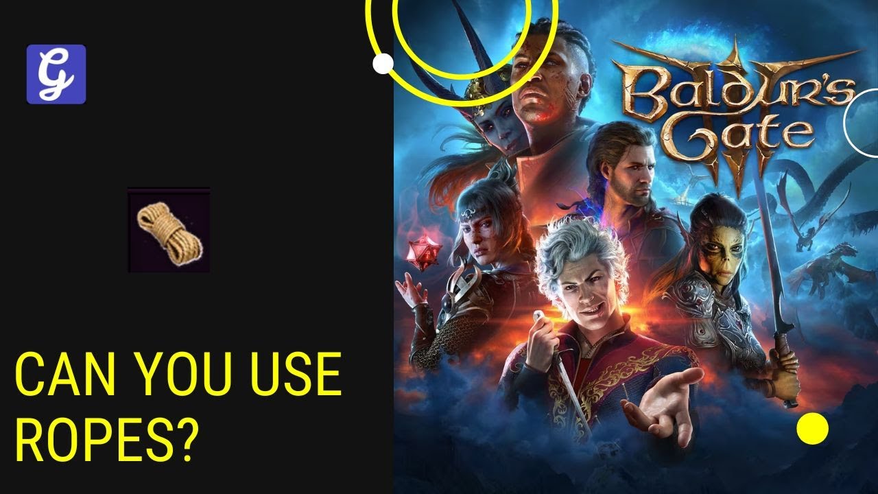 How to Use Rope in BG3: Unlocking the Potential of Ropes in Baldur's Gate 3