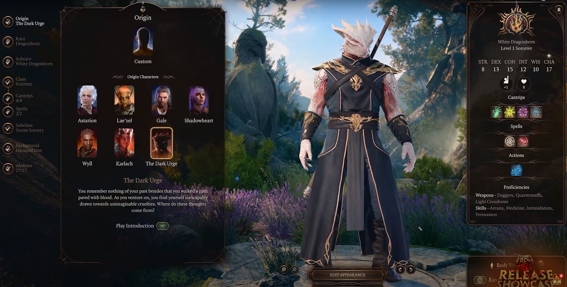 BG3 Dark Urge Character Sheet: Unveil the Complexity of the Dark Urge in Baldur's Gate 3