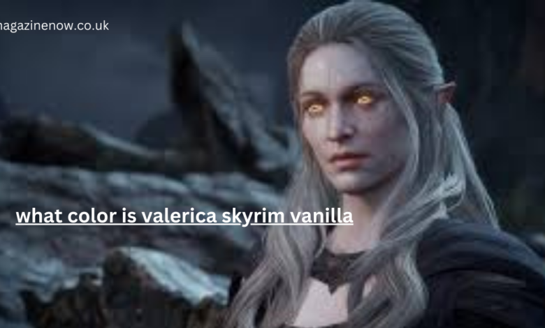 What Color is Valerica in Skyrim Lore? Understanding Her Role and Aesthetic in the Elder Scrolls Universe