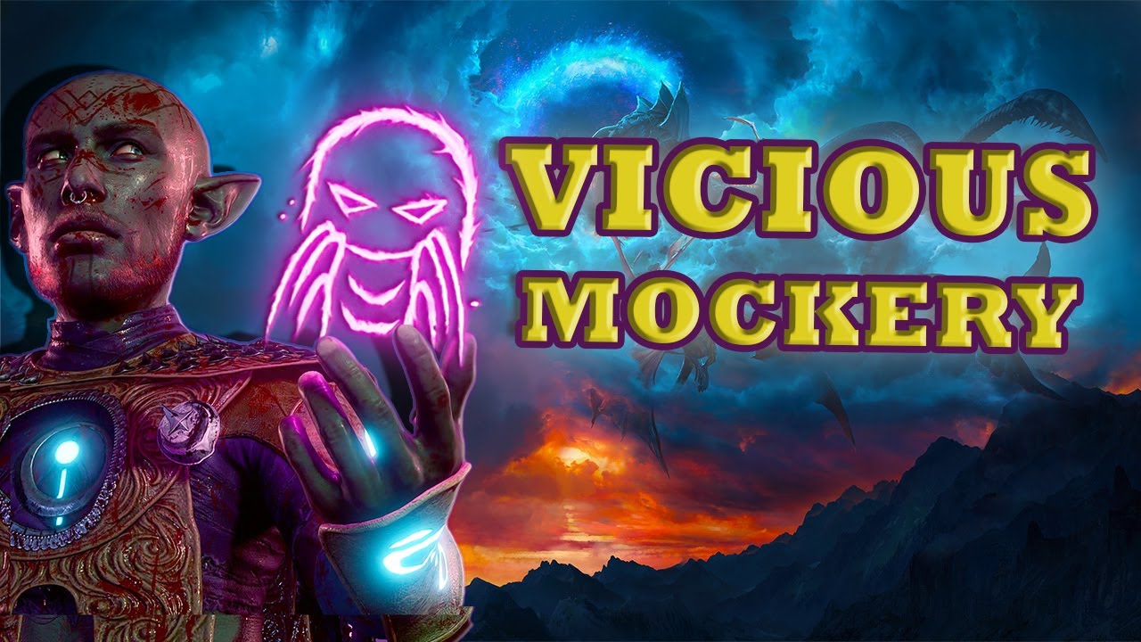Vicious Mockery Insults in BG3: Mastering the Art of Wordplay for Tactical Advantage