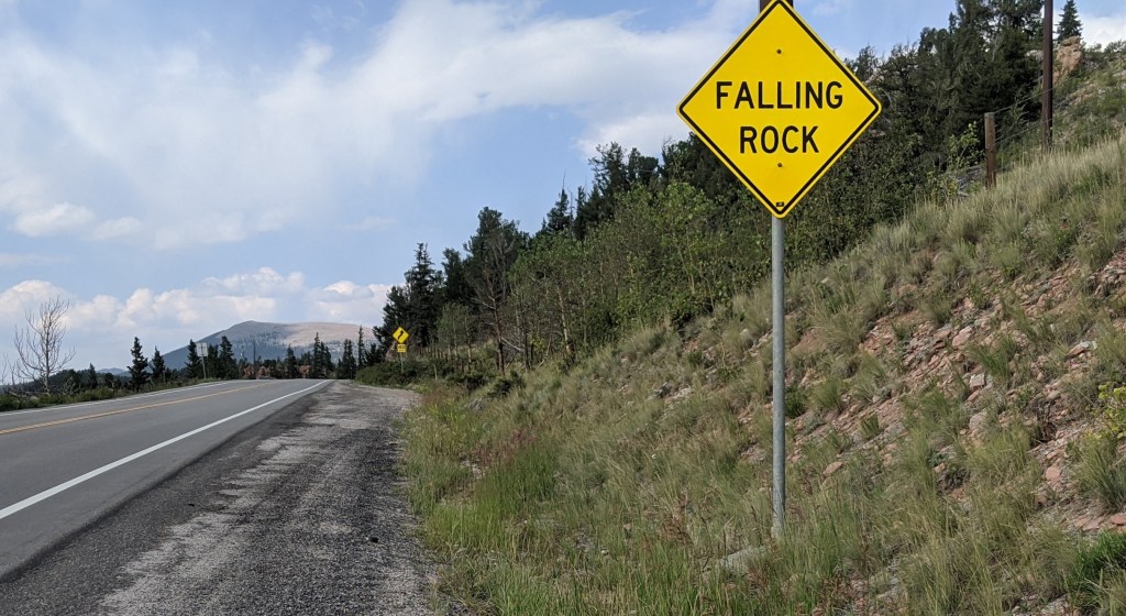 What Does the "Watch for Falling Rocks" Sign Mean and Why It Matters