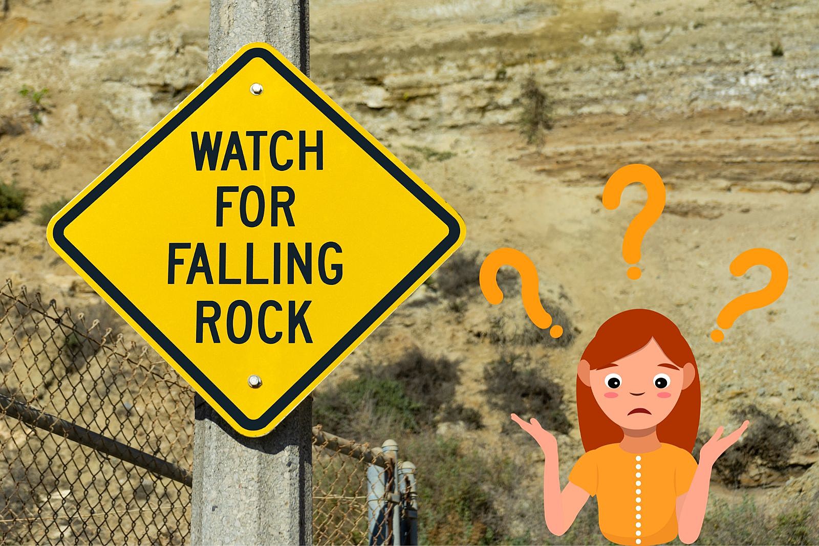 What Does the "Watch for Falling Rocks" Sign Mean and Why It Matters