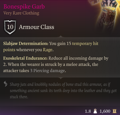 Bonespike Armor: The Ultimate Protection for the Brave and Fearless