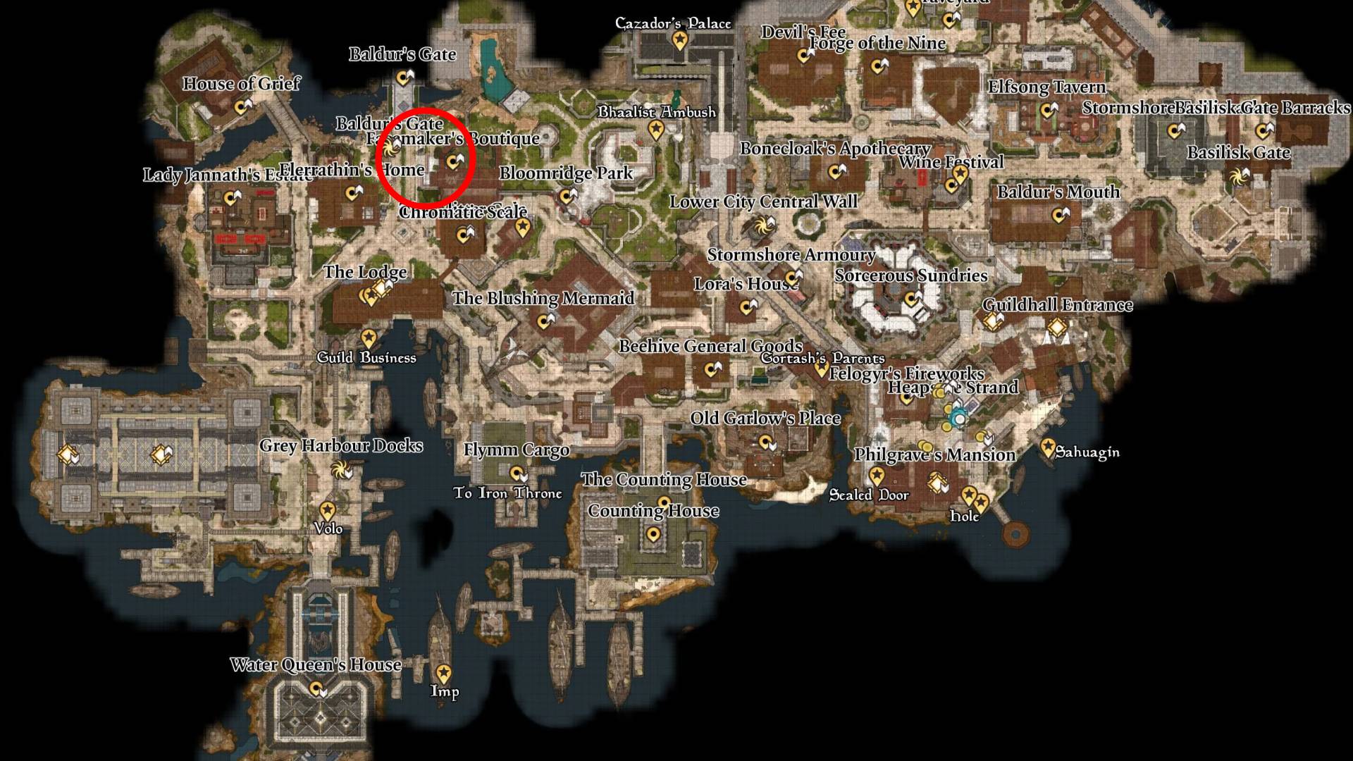 Facemaker Boutique BG3 Map: A Comprehensive Guide to Unlocking Hidden Secrets in Baldur's Gate 3