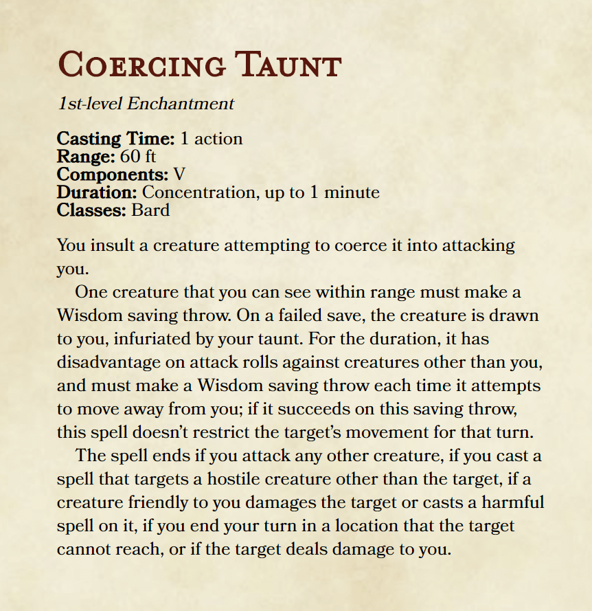 Understanding the Compelled Duel 5e Spell: A Strategic Analysis for Dungeons & Dragons Players