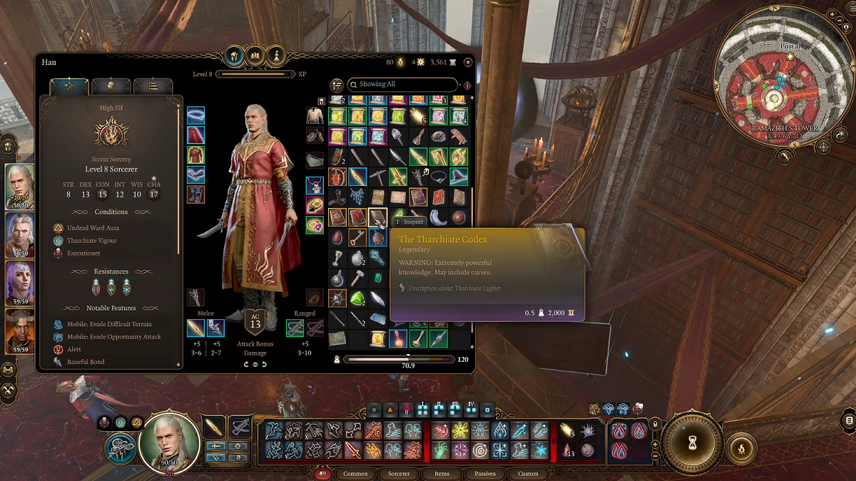 BG3 Tharciate Codex: Unraveling the Mysteries and How to Use It Effectively