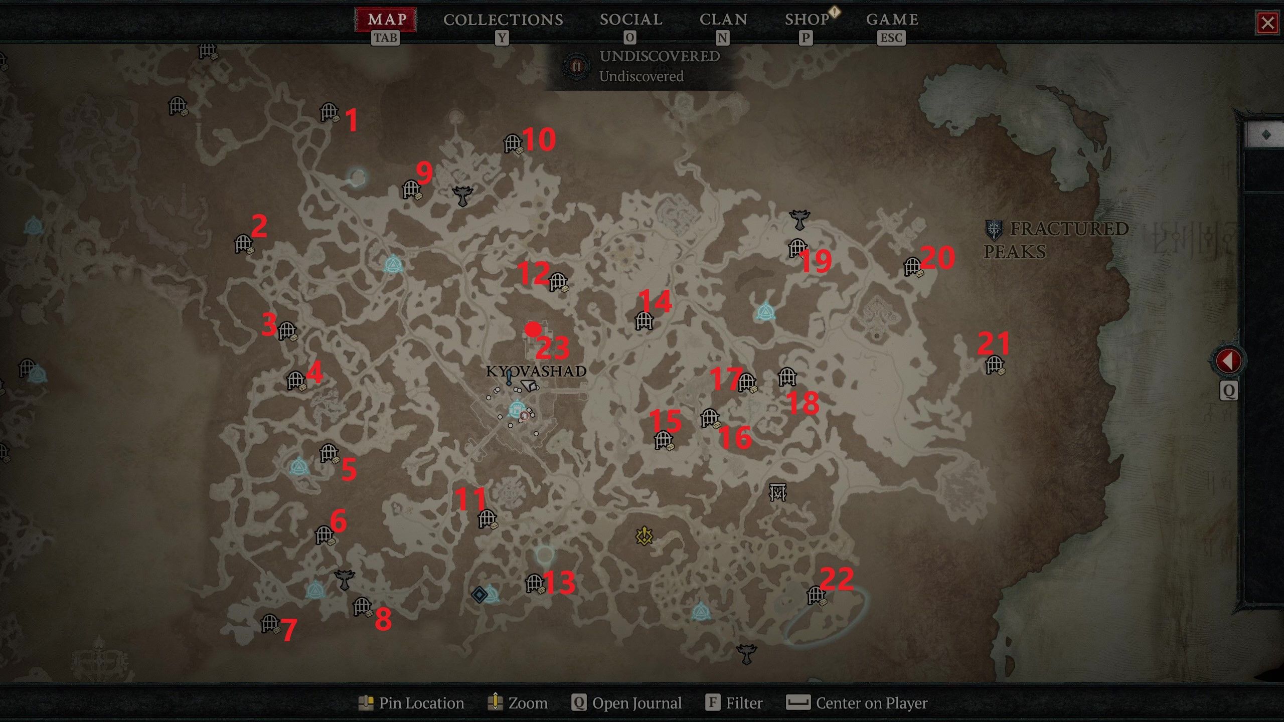 Zenith Fractured Peaks Location Guide in Diablo 4: Explore the Hidden Secrets