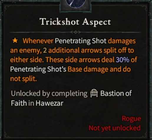 Mastering the Trick Shot Aspect in Diablo 4: A Game-Changer for Skillful Players
