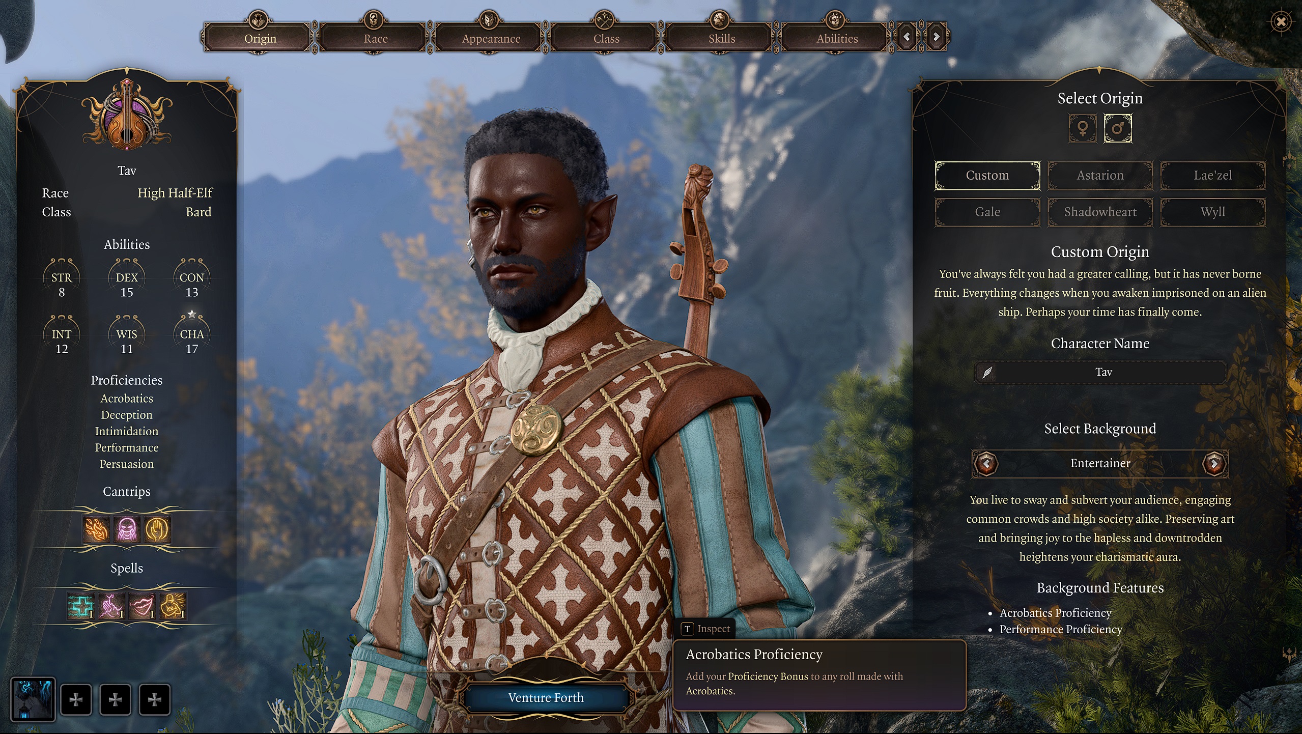 Entertainer BG3: Unleashing Charisma and Roleplay in Baldur's Gate 3