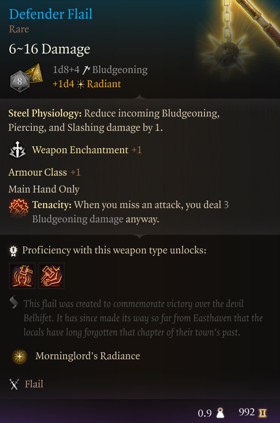 Exploring BG3 Defender Flail: A Key Weapon for Protecting Your Party