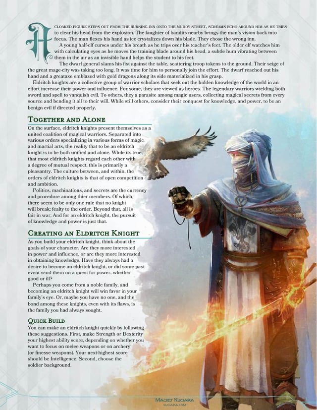 Eldritch Knight Spell List: A Comprehensive Guide for D&D 5E Players