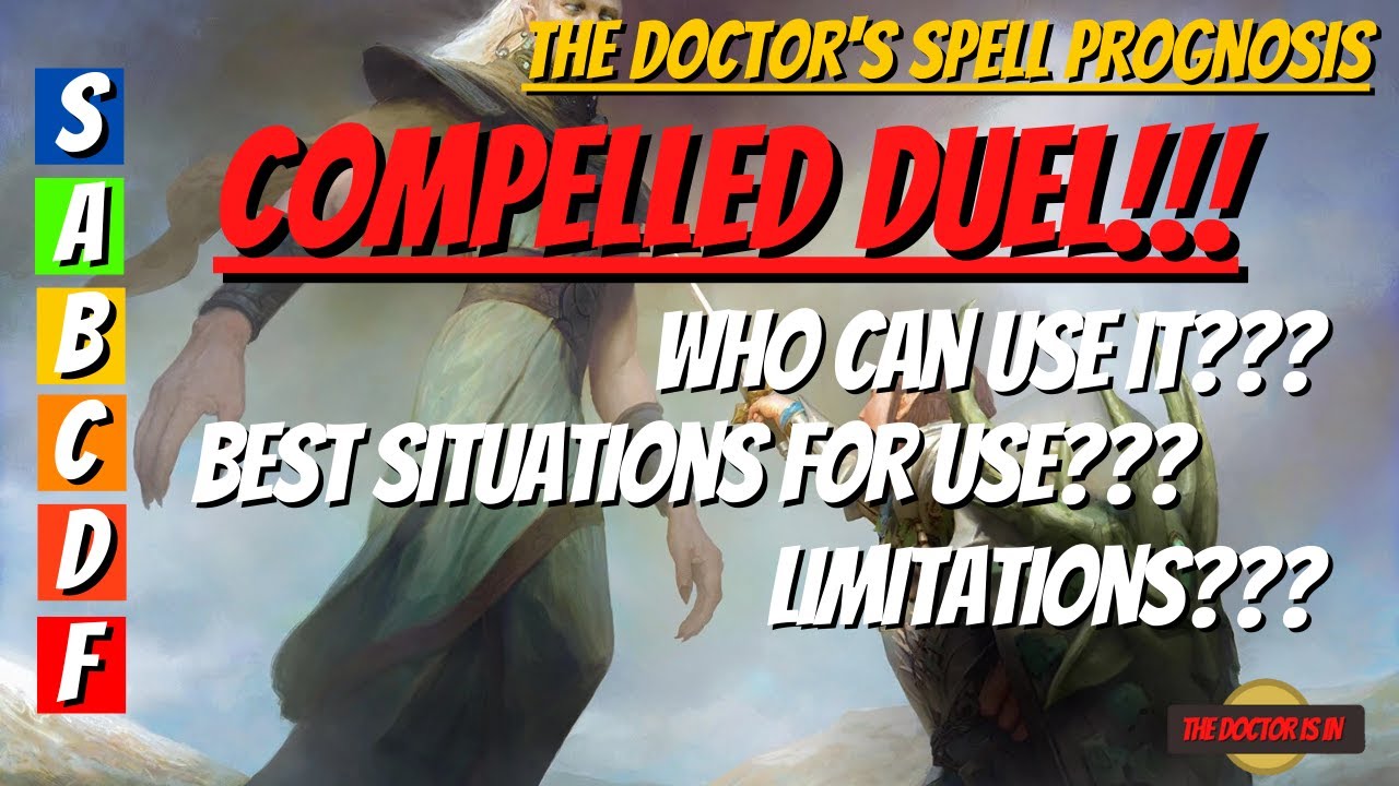 Understanding the Compelled Duel 5e Spell: A Strategic Analysis for Dungeons & Dragons Players