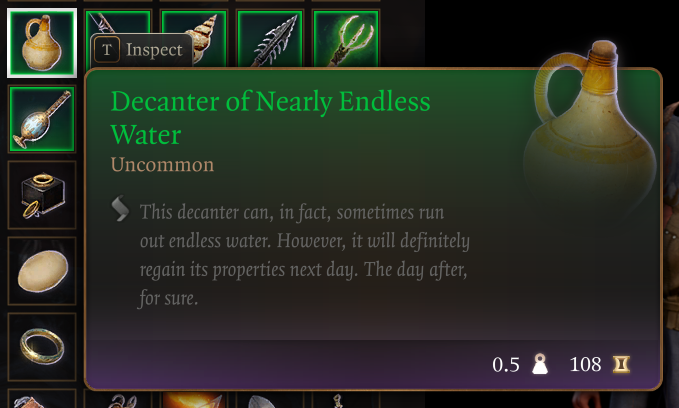 BG3 Decanter of Nearly Endless Water: The Ultimate Guide to Its Uses and Benefits