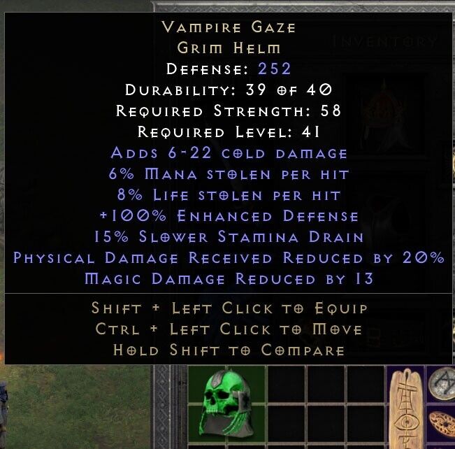 Vampire Gaze D2R: Unlocking the Power of This Legendary Diablo 2 Resurrected Unique Item