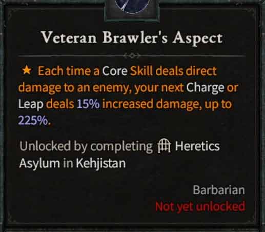 Veteran Brawler's Aspect: Unlocking the Power of Experience in Gaming