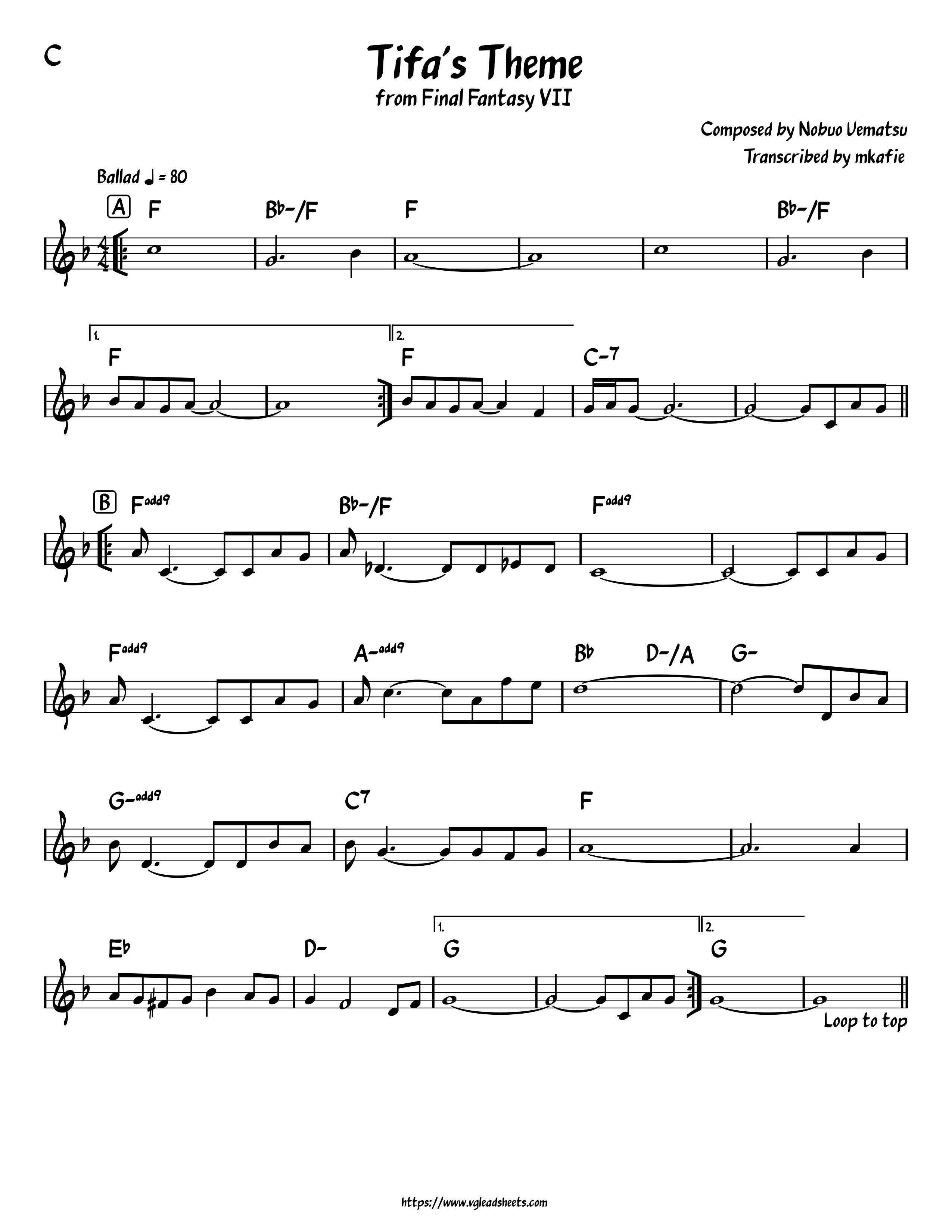 Tifa's Theme Sheet Music: A Deep Dive into the Emotional Power of Final Fantasy VII’s Iconic Melody