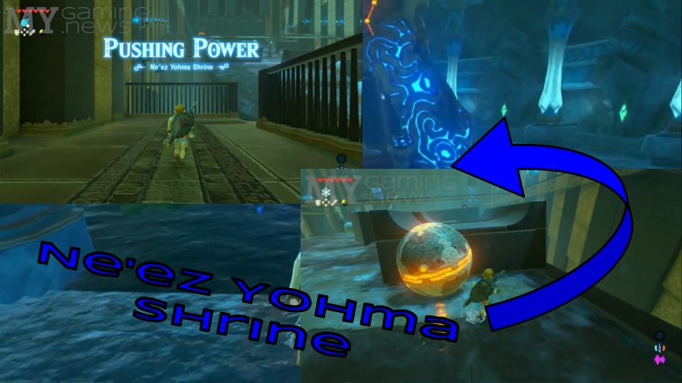 How to Complete the Zelda Breath of the Wild Ne Ez Yohma Shrine Puzzle