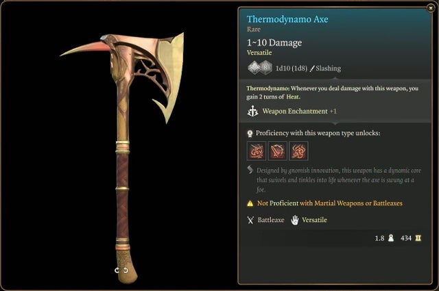 Thermodynamo Axe BG3: Unleashing the Power of the Forgotten Realms in Baldur’s Gate 3