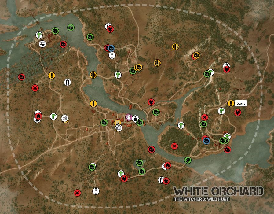 Exploring the White Orchard Map in The Witcher 3: A Comprehensive Guide