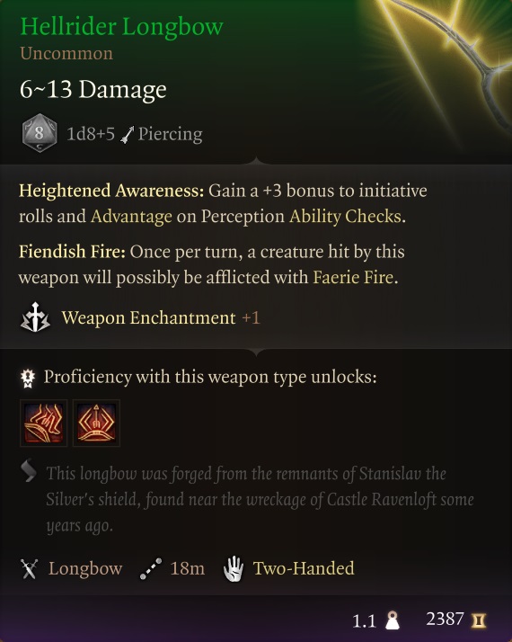 Hellrider Longbow: A Powerful Weapon for Every Adventurer