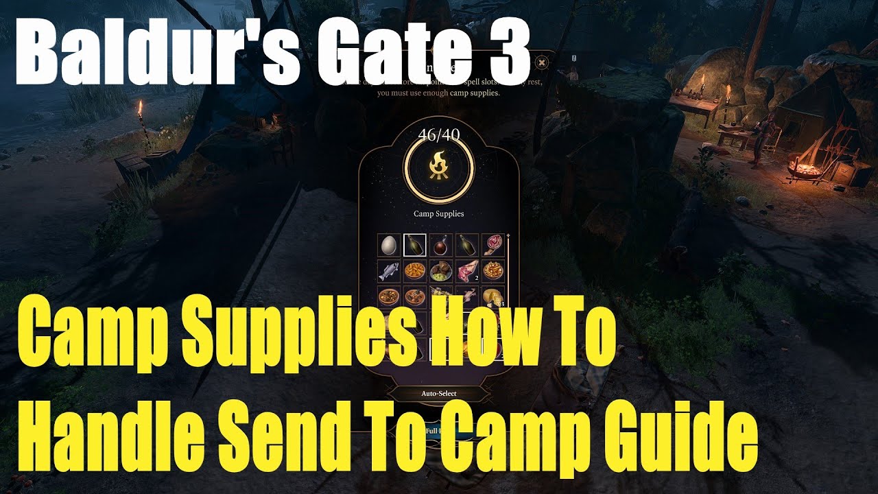 Understanding the Importance of the Camp Supply Pack in Baldur's Gate 3: A Comprehensive Guide