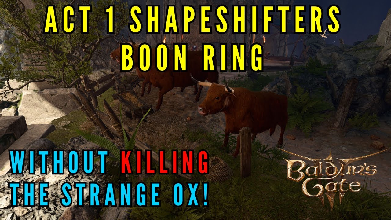 BG3 Shapeshifter's Boon Ring: A Comprehensive Guide for Players