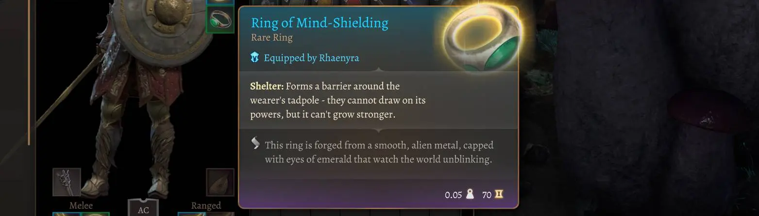 Baldur's Gate 3: How to Use the Ring of Mind Shielding for Maximum Benefit