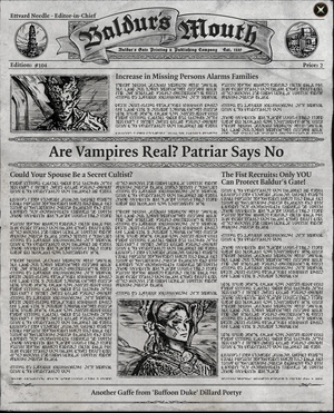 Baldur's Mouth Gazette: The Ultimate Guide to the Hidden Secrets and Stories Behind This Iconic Element in Baldur's Gate