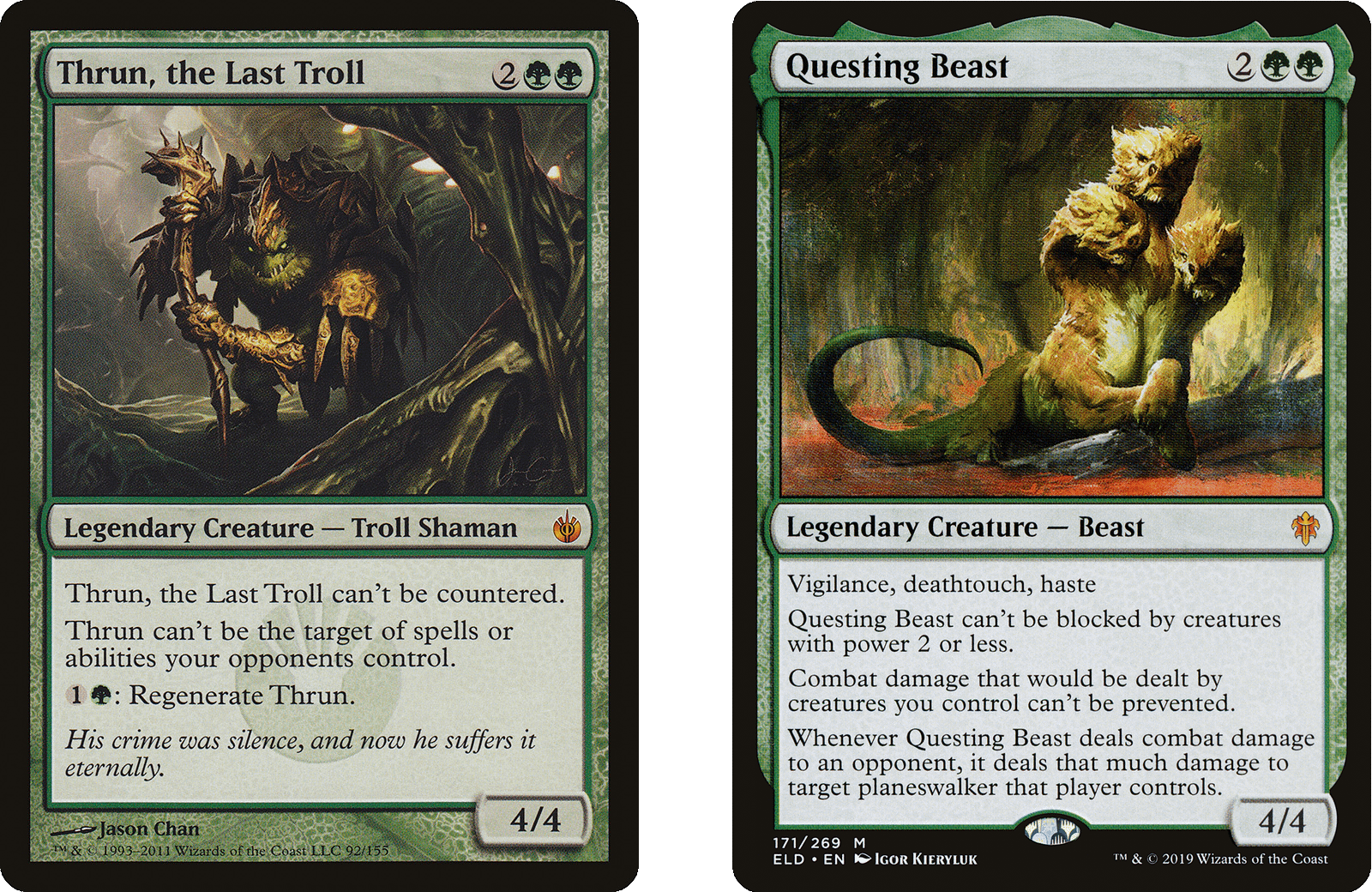 White and Green Legendary Creatures: Exploring the Power and Mystique in Magic: The Gathering
