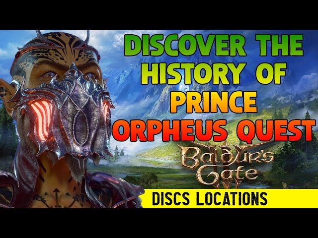 History of Orpheus in Baldur's Gate 3: A Deep Dive into Myth and Game Evolution