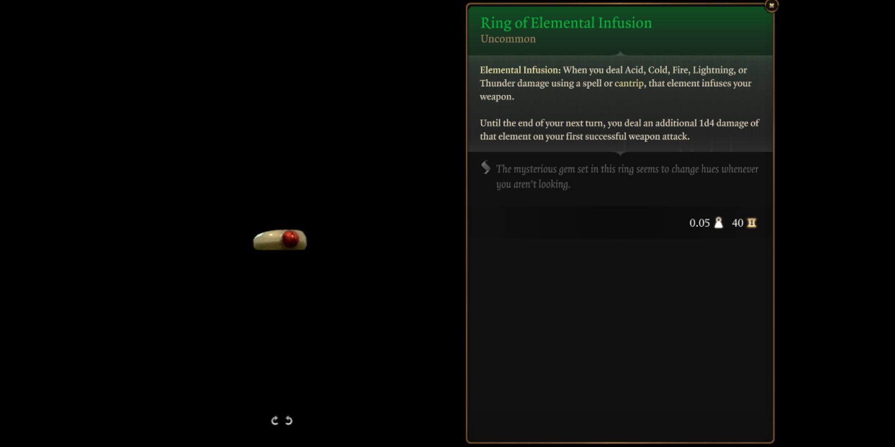 Ring of Elemental Infusion in Baldur's Gate 3: A Deep Dive into its Power and Strategy
