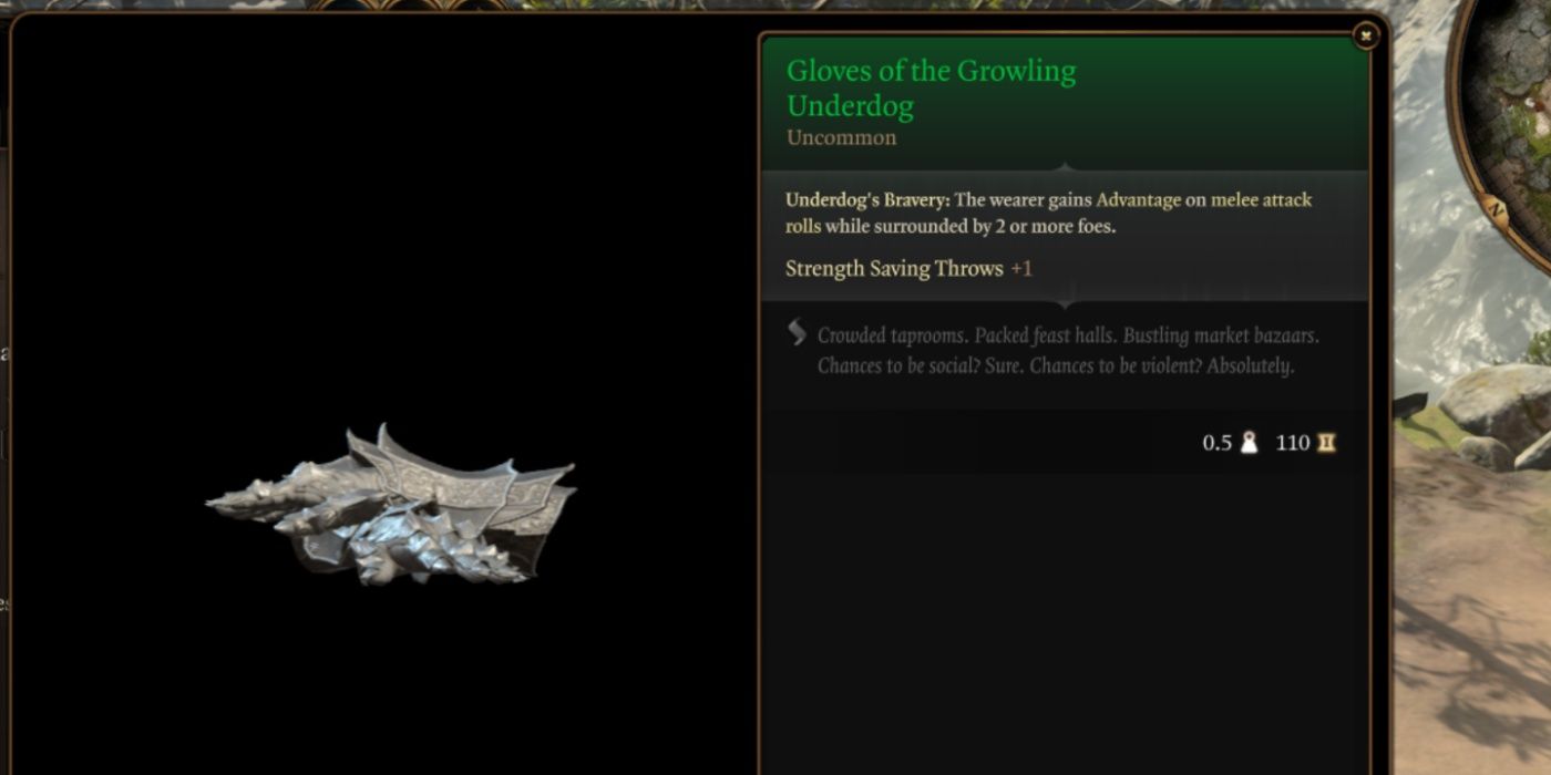 Exploring BG3 Gloves of Growling Underdog: A Unique Item for Baldur's Gate 3 Players