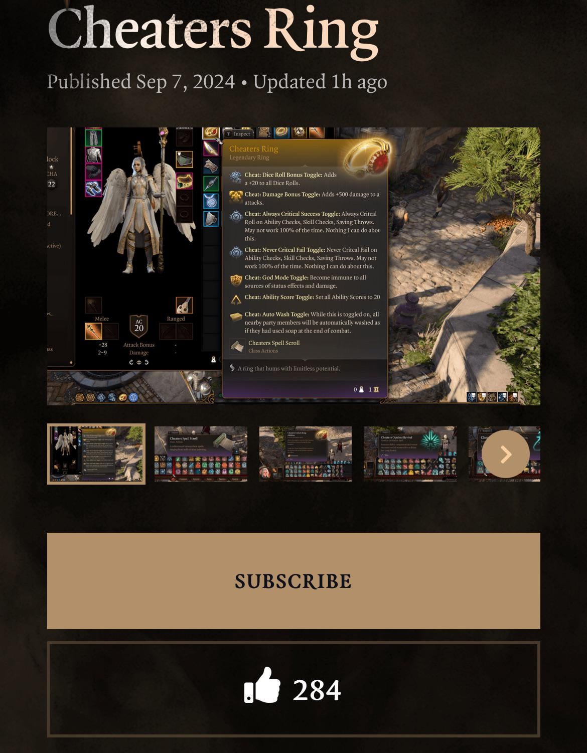 Ring of Infinite Wishes BG3: Unlocking the Power of Infinite Possibilities