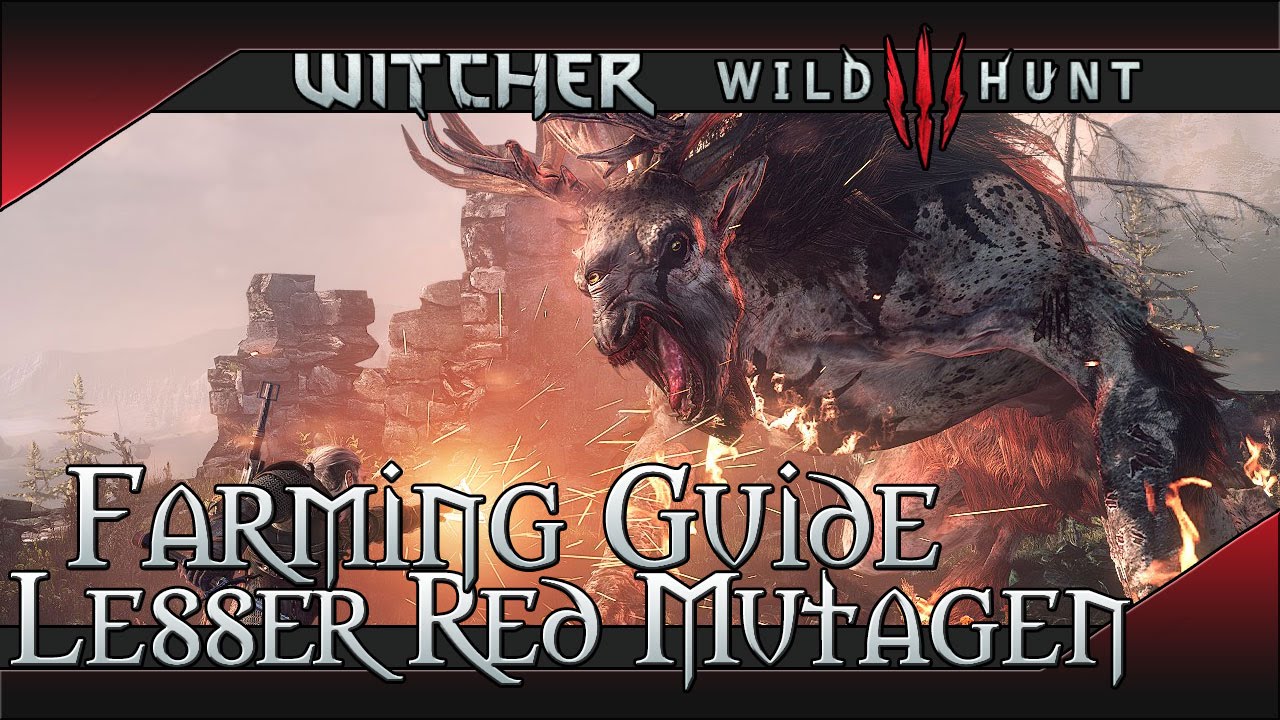 How to Obtain and Use Lesser Red Mutagen in The Witcher 3: A Complete Guide