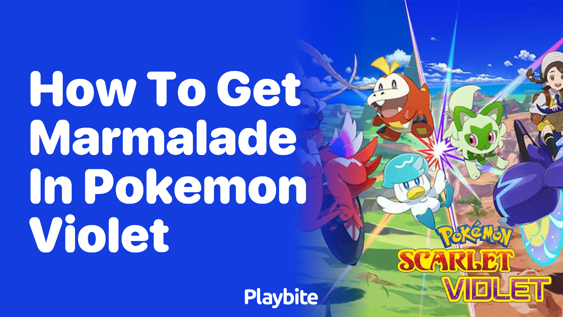 Where to Buy Marmalade in Pokémon Violet: A Comprehensive Guide
