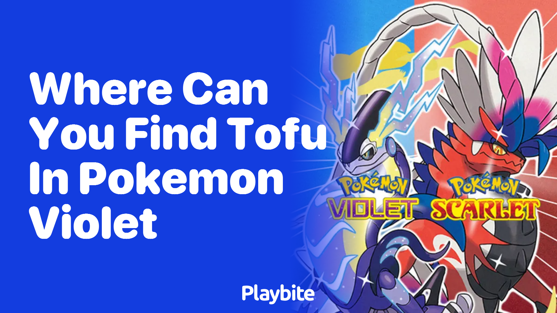 Tofu Pokémon Violet Location Guide: Where to Find This Rare Pokémon in the World of Scarlet & Violet
