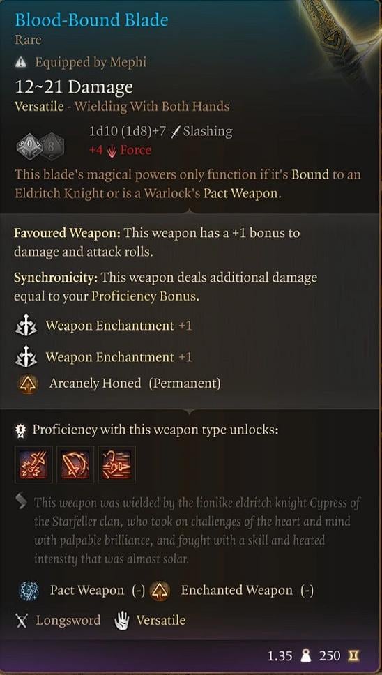 BG3 Blood Bound Blade: A Deep Dive into Its Power and Role in Baldur's Gate 3