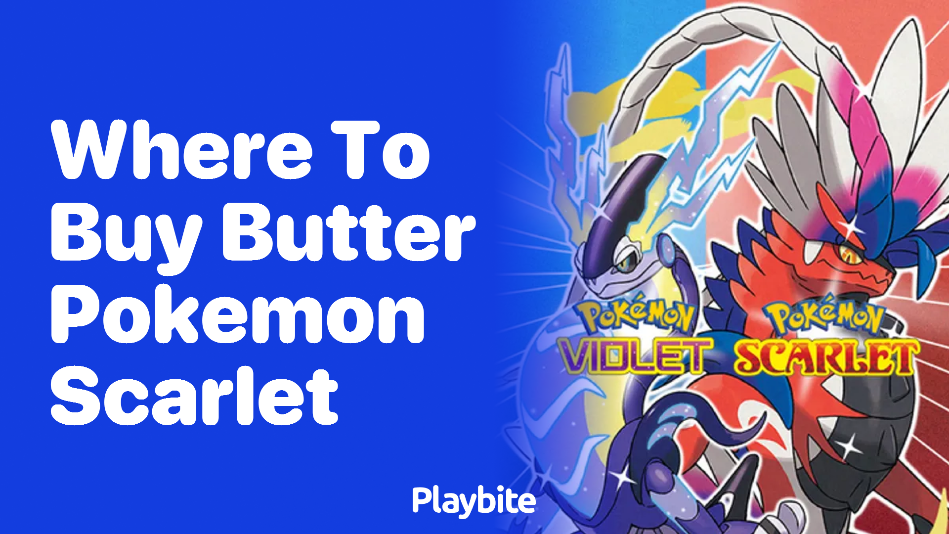Where to Find Butter in Pokémon Scarlet: A Comprehensive Guide