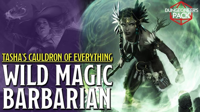 Exploring the Wild Magic Barbarian: Unleashing Unseen Power in RPGs