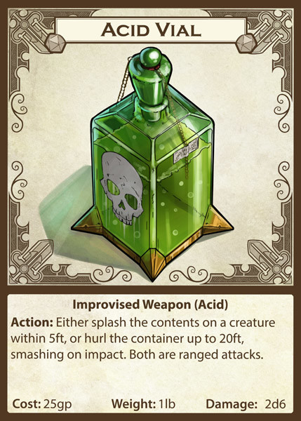 Exploring the Acid Vial 5e: A Comprehensive Guide for Dungeons & Dragons Players