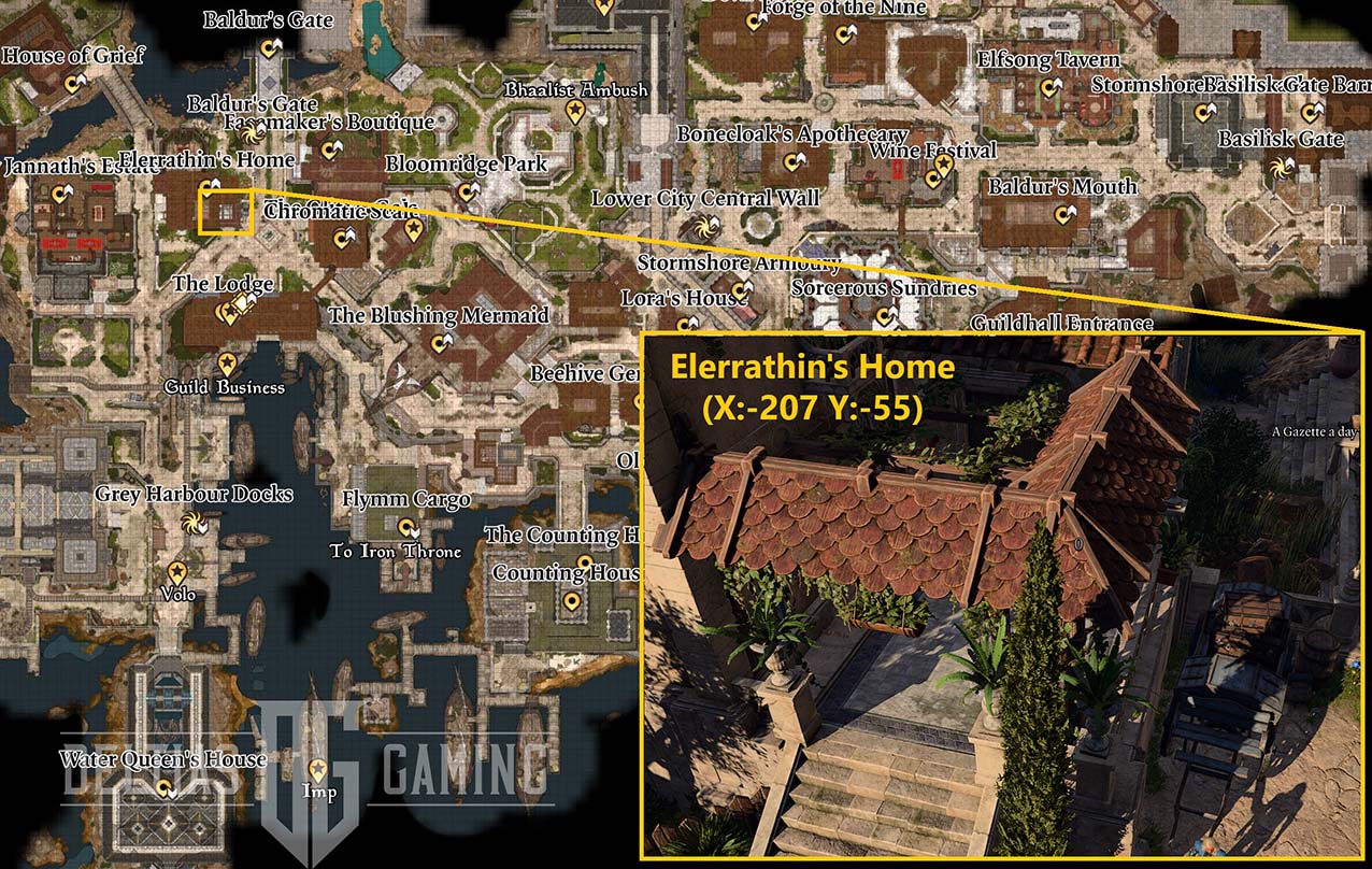 Understanding Elerrathin's Home in BG3: A Detailed Exploration