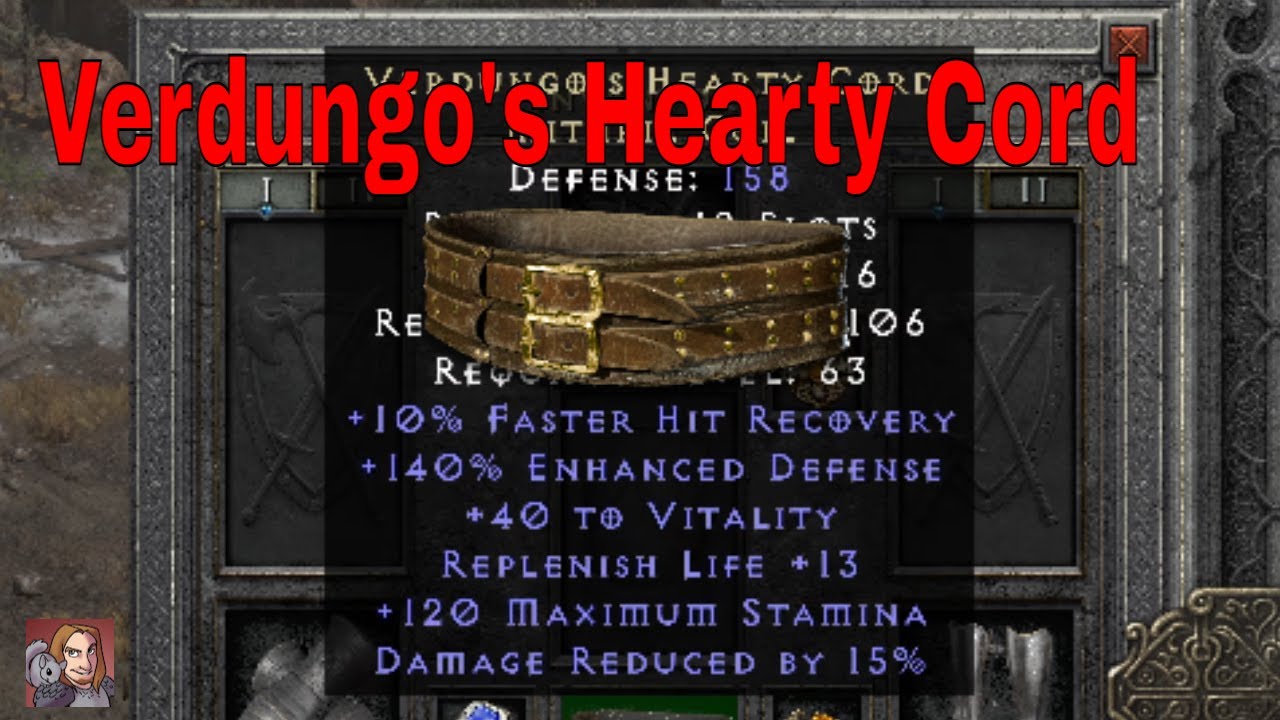 Verdungo's D2: A Deep Dive into Diablo 2's Legendary Mercenary