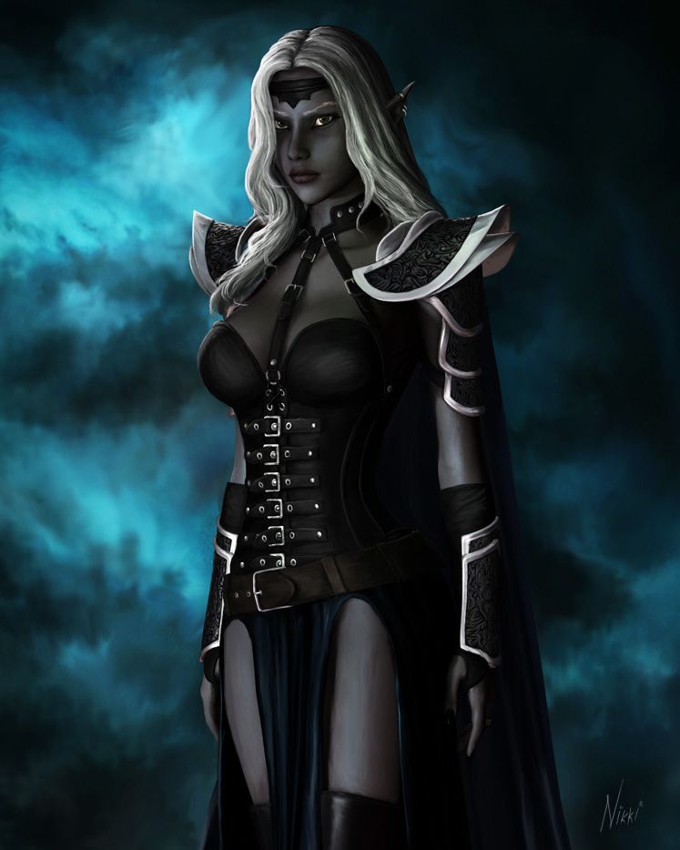 Exploring Viconia in Baldur's Gate 2: The Dark Elf Companion