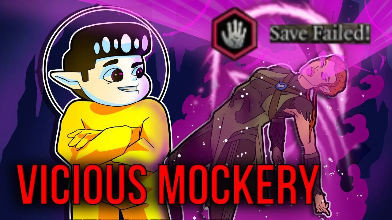 Vicious Mockery Insults in BG3: Mastering the Art of Wordplay for Tactical Advantage