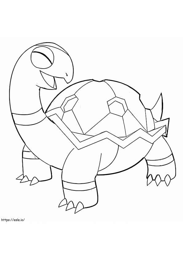 Torkoal Coloring Page: A Fun and Creative Activity for Pokémon Fans