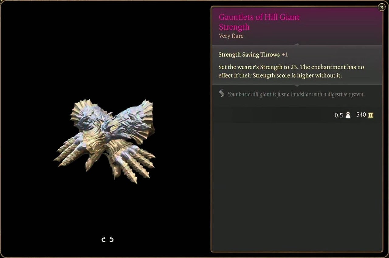 BG3 Gauntlets of Frost Giant Strength: A Comprehensive Guide for Players
