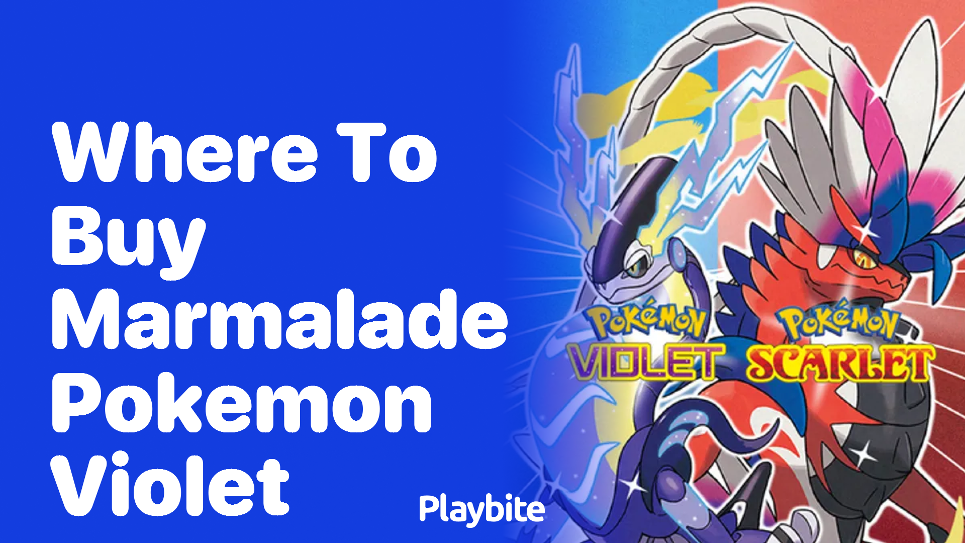 Where to Buy Marmalade in Pokémon Violet: A Comprehensive Guide