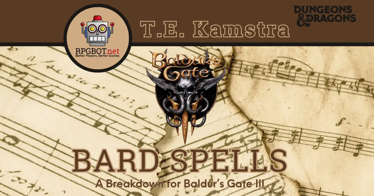 BG3 Bard Spell List: A Comprehensive Guide to Mastering the Bard Class in Baldur's Gate 3